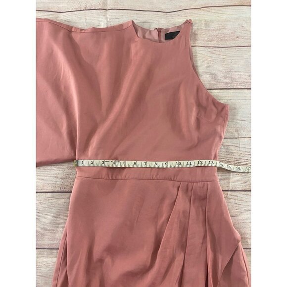 Michael Costello X Revolve Women's One Sleeve Lexa Dress - Small - Picture 6 of 14